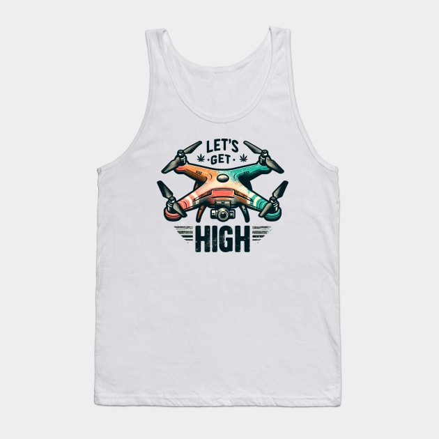 Drone Pilot Tank Top by Vehicles-Art